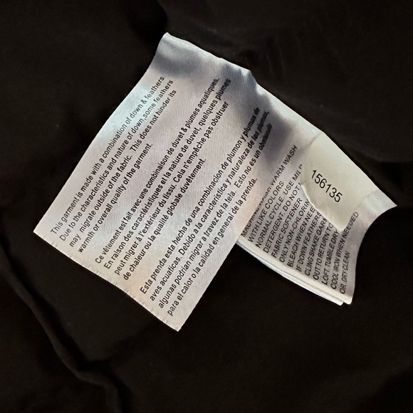 Michael Kors Women’s Size S Black Down Filled Puffer Jacket w/Hood- Fitted Style - Picture 10 of 11